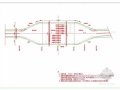 高速公路入口收费站平面及路面结构设计图