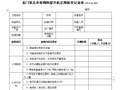 龙门架及井架物料提升机定期检查记录表