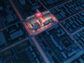 夜景商业建筑3D模型下载