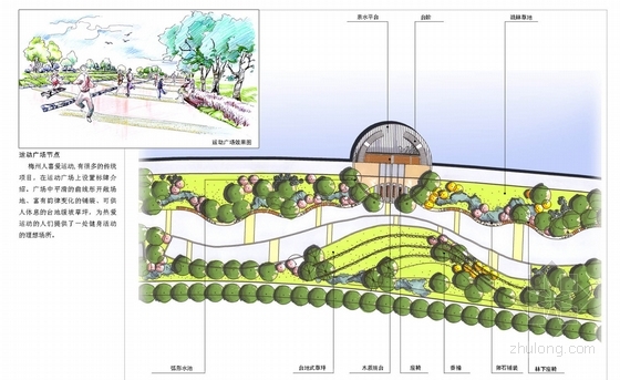 [广东]城市滨水人文生态综合公园景观规划设计方案
