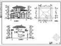 某欧式别墅框架结构设计图
