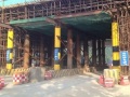 钢管立柱+型钢梁法施工跨路段现浇箱梁