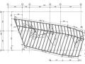 大学树形钢结构雨棚结构施工图（CAD、17张）
