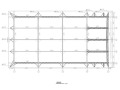 网球场加顶膜结构工程建筑结构施工图（CAD、19张）