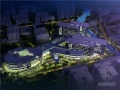[上海]8层妇产医院建筑设计方案文本（卵形与弧线形总平面）