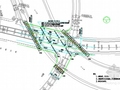 [福建]30m-60m变宽度三方向斜交异型T字钢箱梁桥施工图193张（知名大院）