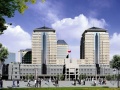 [北京]某广场数据中心公共机房建筑设计施工套图（含效果图及设计说明）