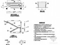 室内钢结构双跑楼梯节点详图