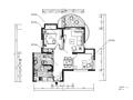 [浙江]现代风格两居室样板房CAD施工图（含实景图）