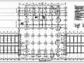 [唐山]中学食堂宿舍多功能厅框架结构设计图
