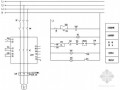 常用软启动器一用一备控制电机原理图