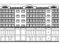 某二层底商六层住宅楼建筑方案图