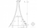 时轮转经塔框架结构施工图