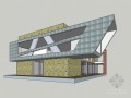 郊区住宅建筑SketchUp模型下载