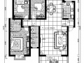 [湖南]三室两厅设计方案