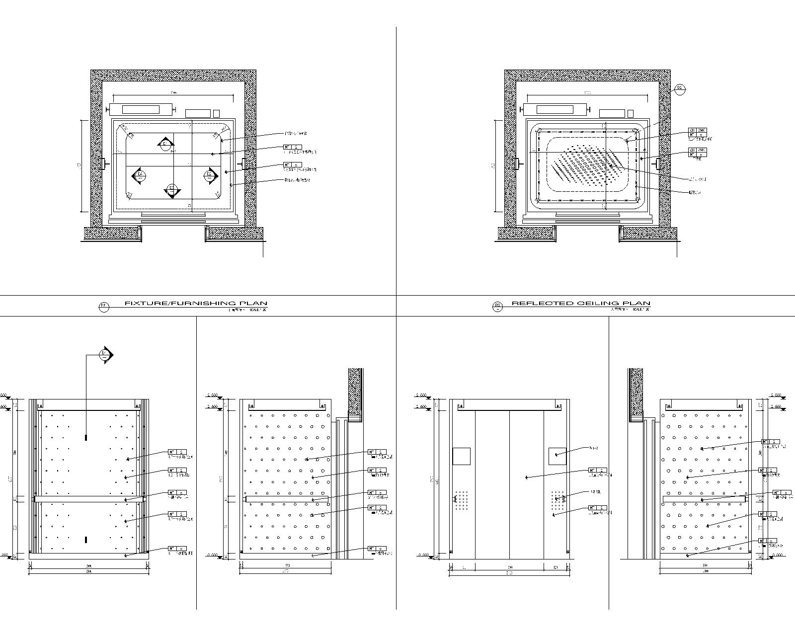 d1电梯轿厢施工图