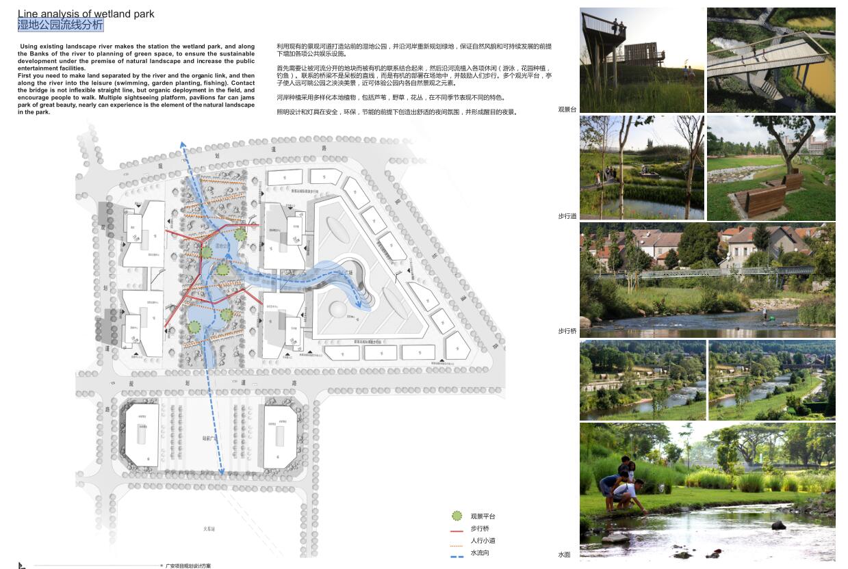 湿地公园流线分析