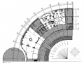 [宜兴]文化中心特色高档现代科技馆CAD装修施工图