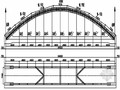 64m钢管混凝土简支系杆拱桥安装施工方案