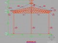 公园六角伞膜结构施工图
