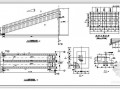 武汉某30米封闭式钢桁架通廊结构设计图