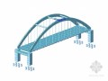 100米柔性系杆钢管砼拱桥设计计算书