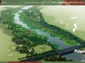 秦皇岛市河两岸带状公园景观规划设计方案展板
