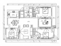 [原创]温馨舒适三居室家装CAD施工图（含效果图）