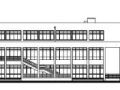 衢州某学院四层食堂建筑施工图