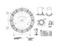 环形天桥钢结构设计详图