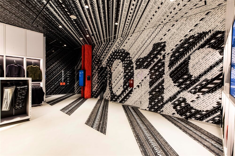 纽约耐克旗舰店-商业展示空间设计案例-筑龙室内设计论坛