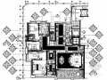 [湖南]长沙国际广场精装六居室内装修施工图