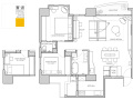 现代风格温馨室内设计方案（实景图+平面图）12页