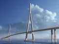 [江苏]世界级跨径1088米斜拉桥主桥施工图900余张（鲁班奖双塔双索面）