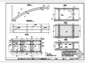 130米钢筋混凝土箱形拱桥设计图