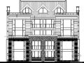 某B户型二层别墅建筑方案图