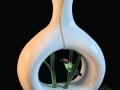 白色瓷器装饰花瓶3D模型