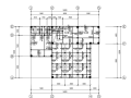 [甘肃]二层框架结构别墅建筑结构施工图（CAD、21张）