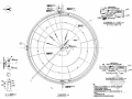 大型污水处理池二沉池结构施工图（附工艺图）