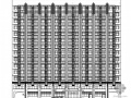 [潍坊]某十四层商住楼建筑结构水暖电施工图