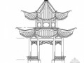 古建六角亭结构施工图（含建筑施工图）