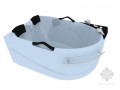 双人浴缸3D模型下载
