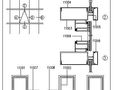 110系列半隐框玻璃幕墙结构详图