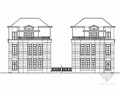 [营口]某三层双拼别墅建筑施工套图
