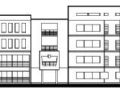 某四层中学教学楼建筑方案图