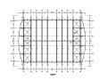 钢桁架篮球馆结构施工图
