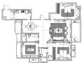 现代豪华公寓样板间设计施工图（附效果图+规范表）