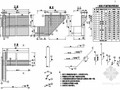 预应力混凝土连续箱梁高架桥桥台耳背墙钢筋构造节点详图设计