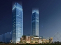 [东西双塔]56和44层框架核心筒结构商业办公楼结构图（400张图）
