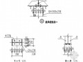 钢框架汽车展厅抗风柱节点构造详图